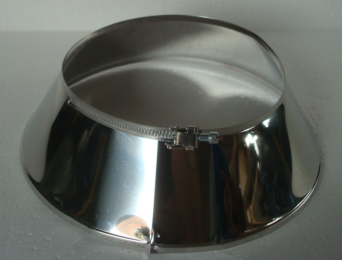 Nerezový golier o120