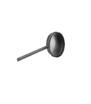 Nerezová kondenzačná miska bočná o160/0,6mm