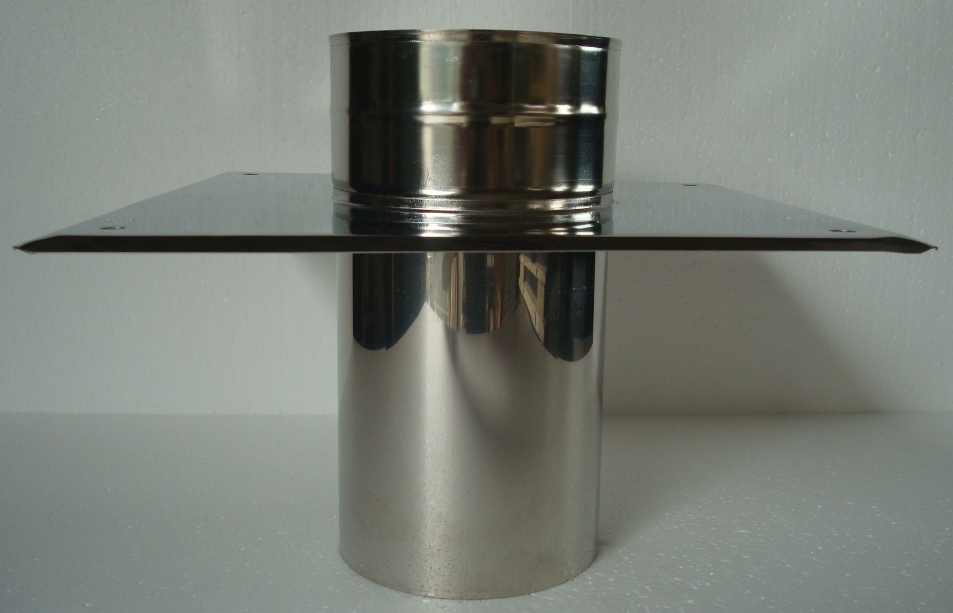 Nerezový kryt hlavice ukončovací o130/0,6mm