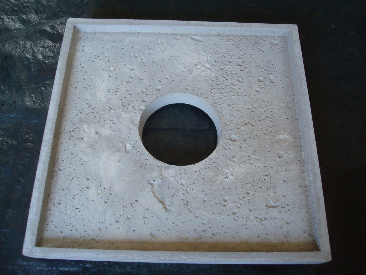 Komínová krycia doska 710x710x55mm, o260